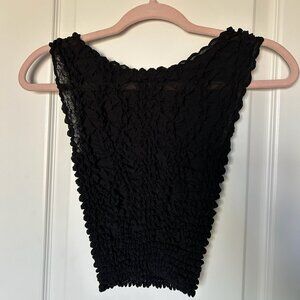 Y2K Magic Stretch Textured Tank Top